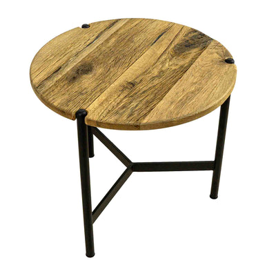 Recycled Oak Side Table