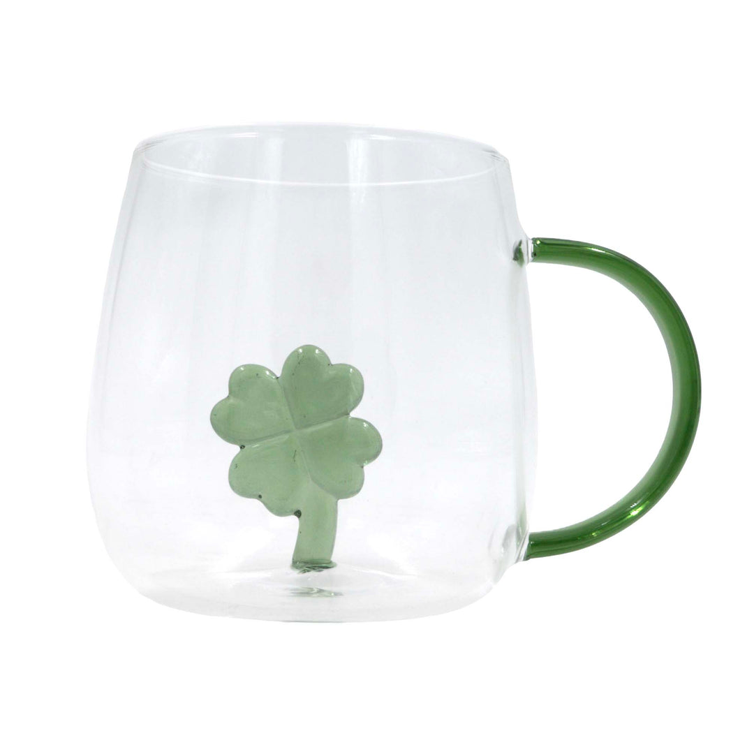 Flower Glass Mug