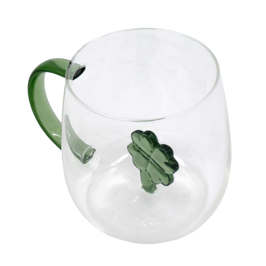 Flower Glass Mug