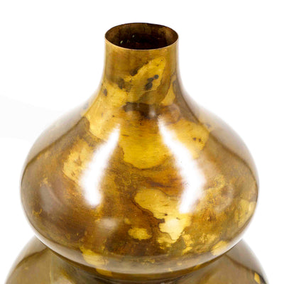 Patina Peak Metal Vase