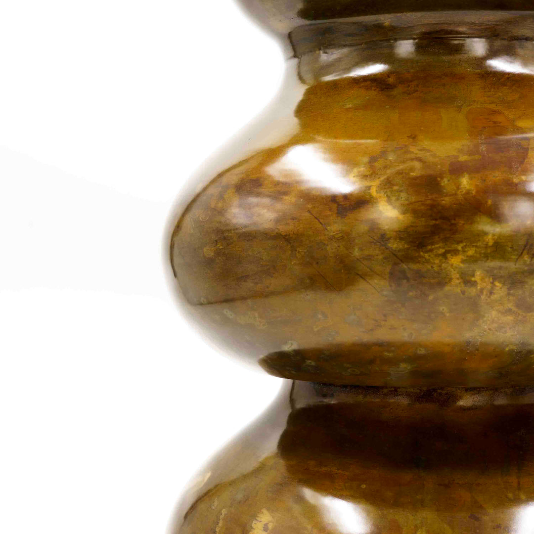 Patina Peak Metal Vase