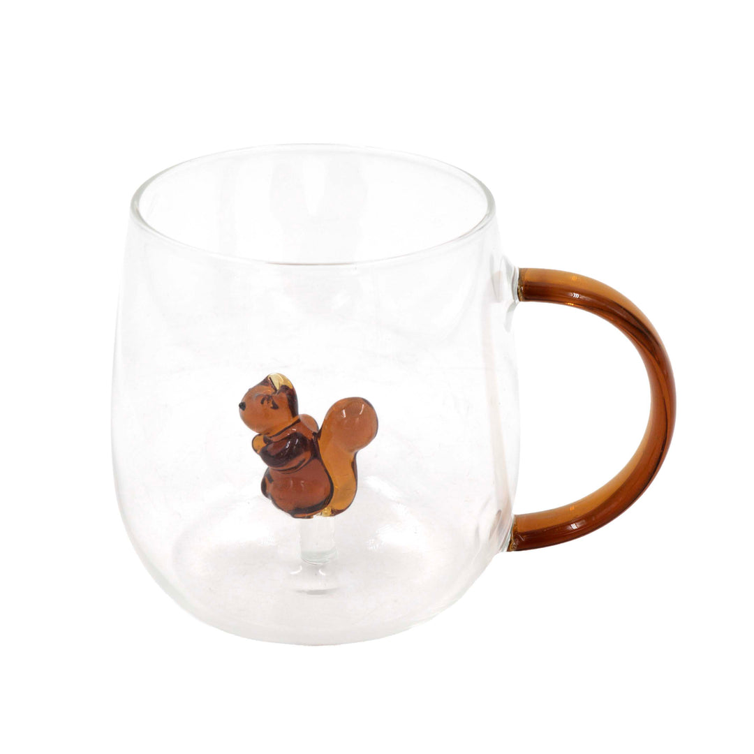 Squirrel Glass Mug