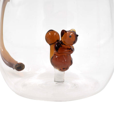 Squirrel Glass Mug