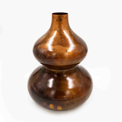 Patina Peak Metal Vase