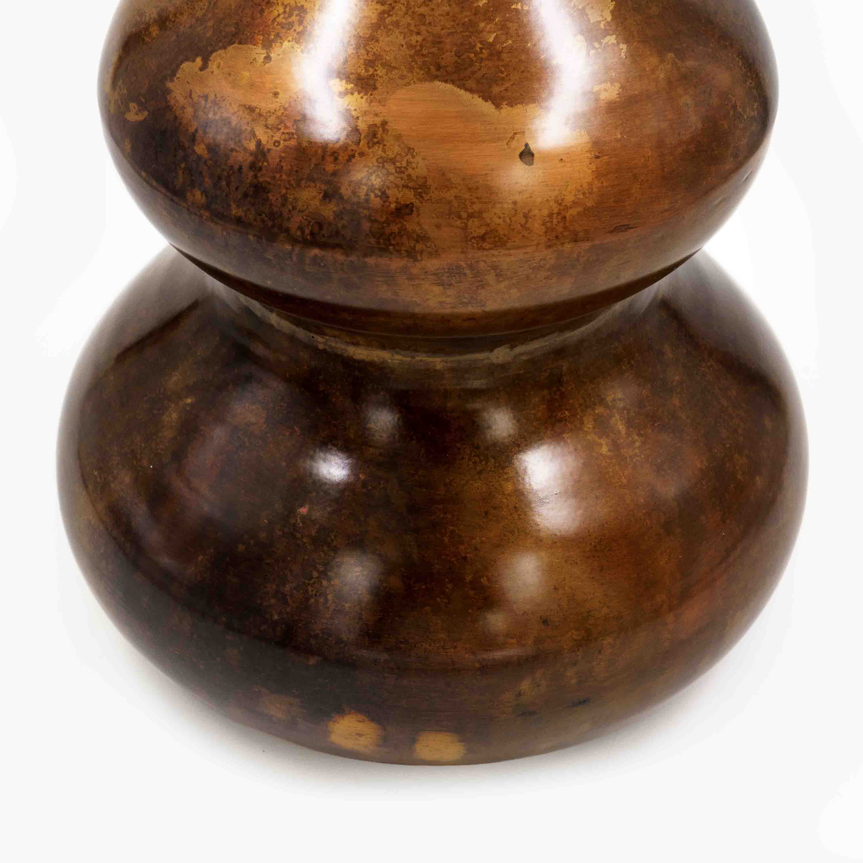 Patina Peak Metal Vase