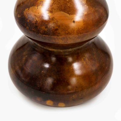 Patina Peak Metal Vase