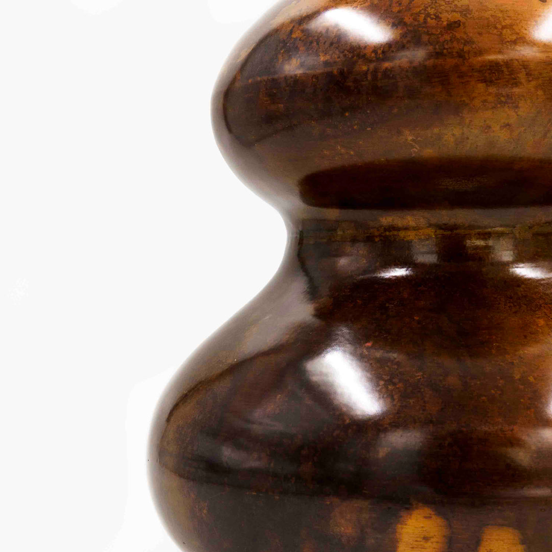 Patina Peak Metal Vase