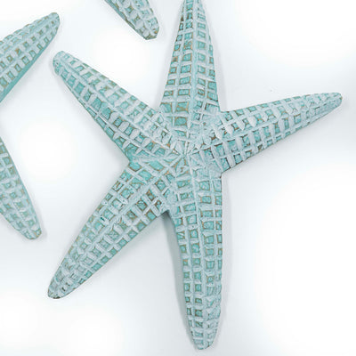 Albizia Wooden Star Fish (Set Of 3)