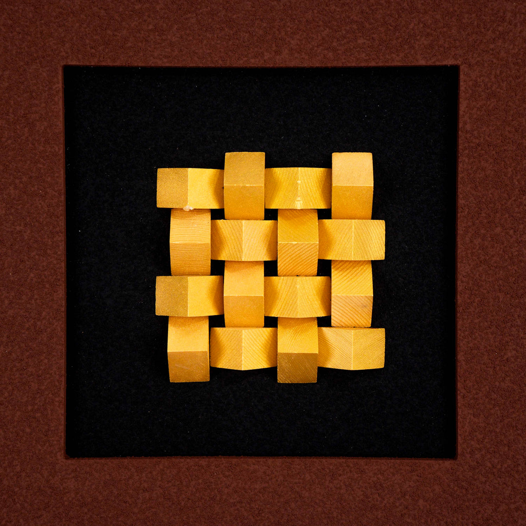 Ana Wooden Textured Wall Art