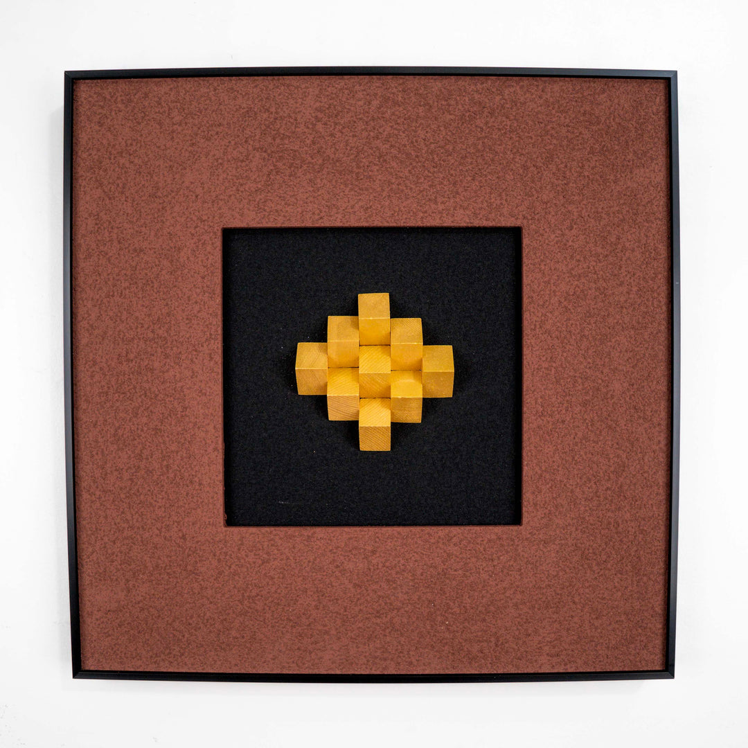 Wooden Textured Wall Frame