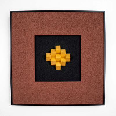 Wooden Textured Wall Frame