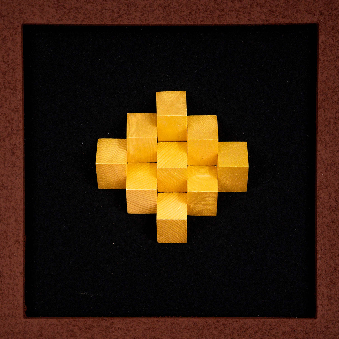 Wooden Textured Wall Frame