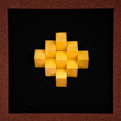 Wooden Textured Wall Frame