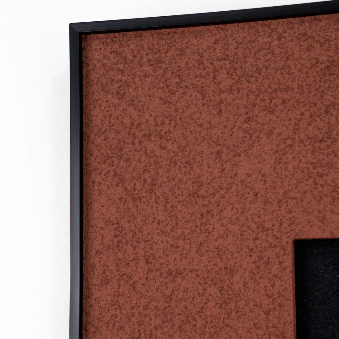 Wooden Textured Wall Frame