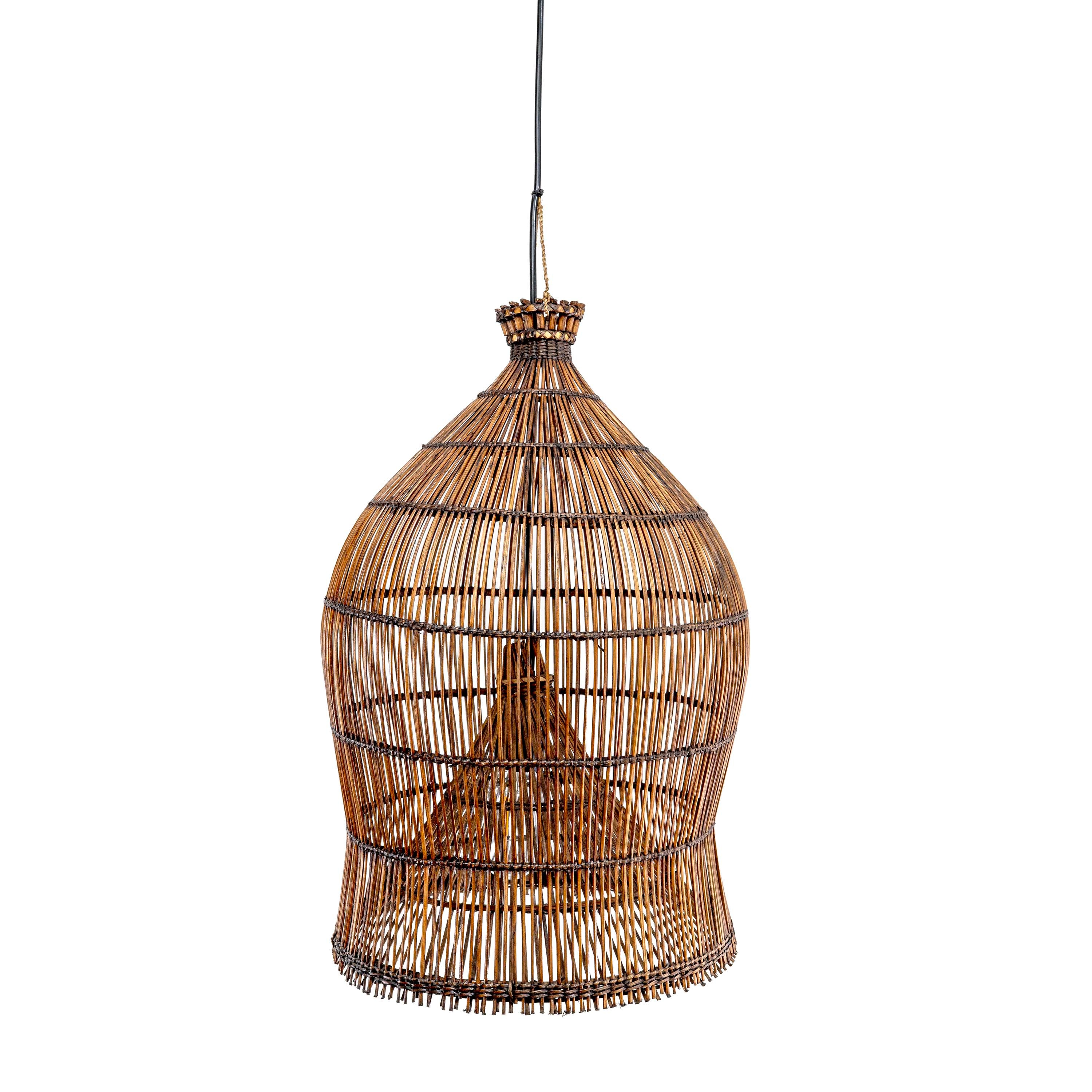RATTAN WOVEN PENDANT LAMP