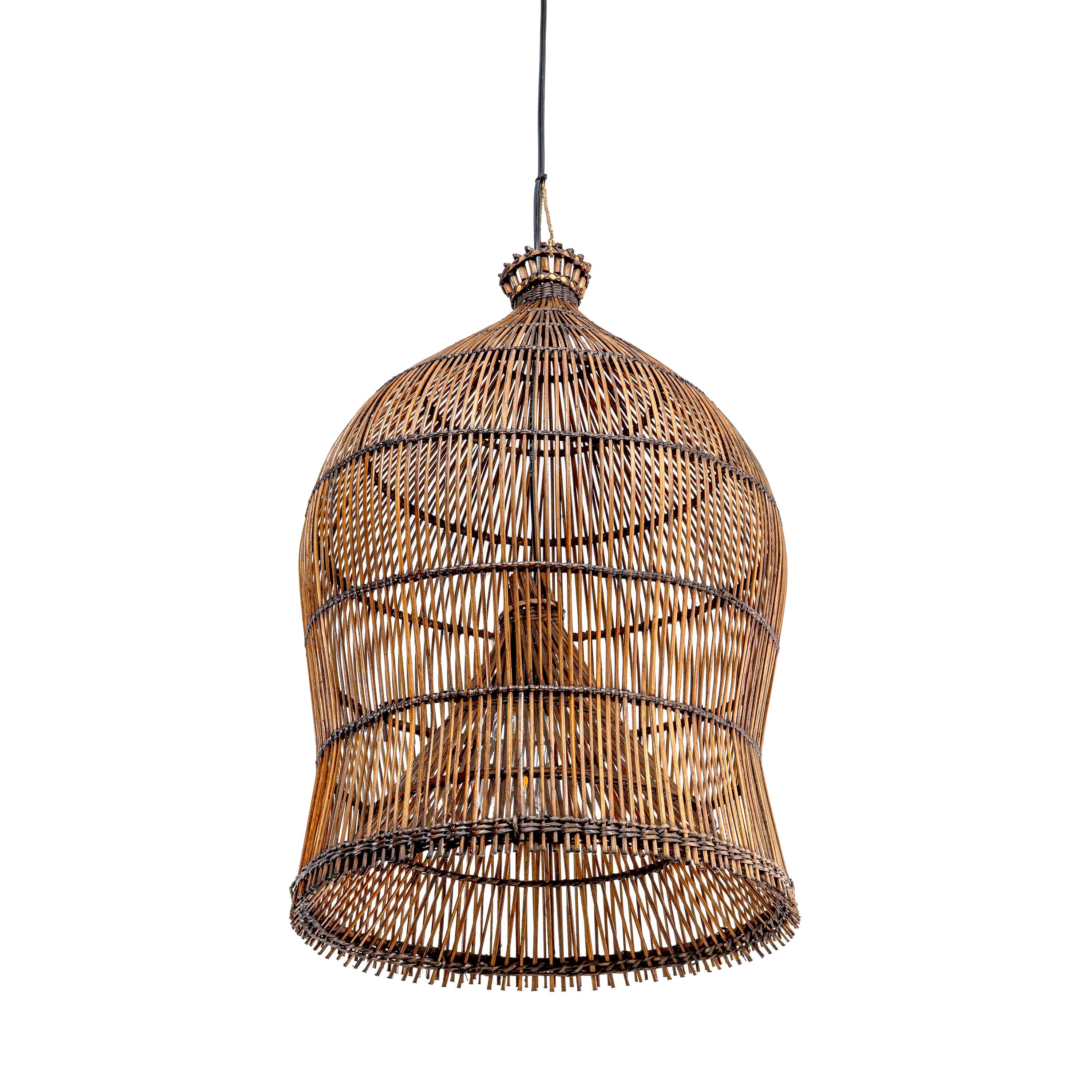 RATTAN WOVEN PENDANT LAMP