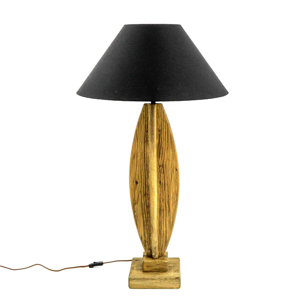 Recycled Oak Table Lamp