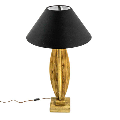 Recycled Oak Table Lamp