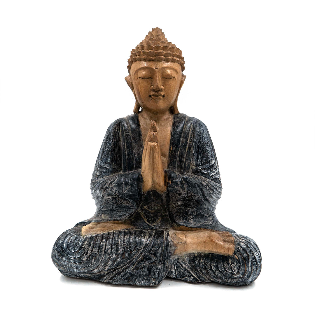 Suar Wooden Buddha Namaskara Mudra