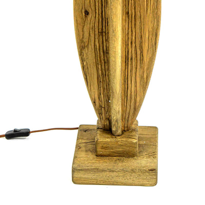 Recycled Oak Table Lamp