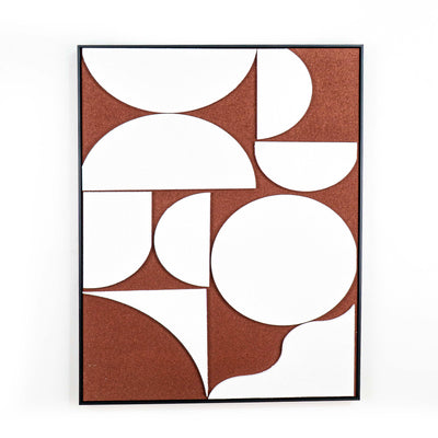 Wren Wood Wall Art Brown
