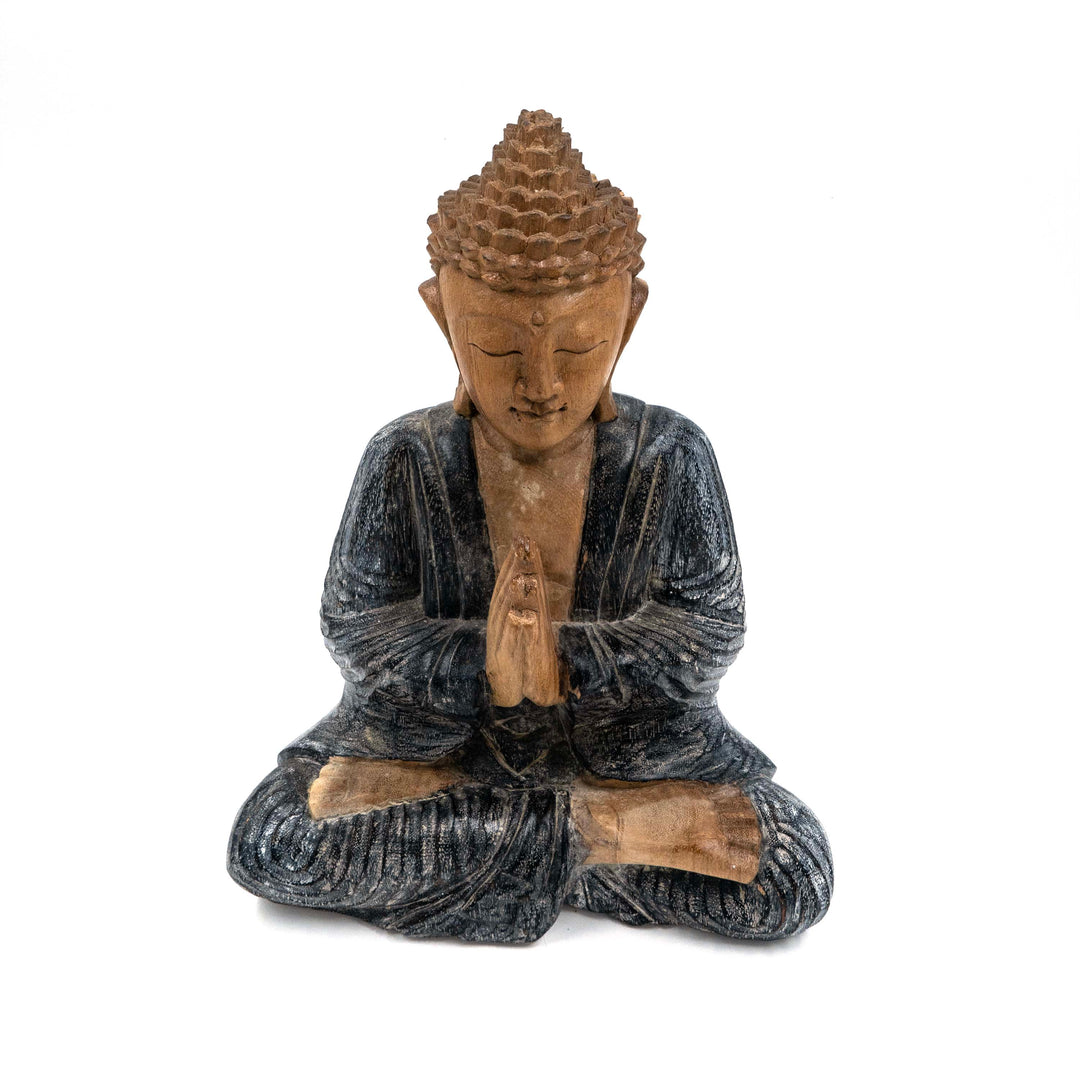 Suar Wooden Buddha Namaskara Mudra