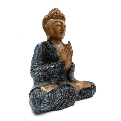 Suar Wooden Buddha Namaskara Mudra