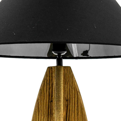 Recycled Oak Table Lamp