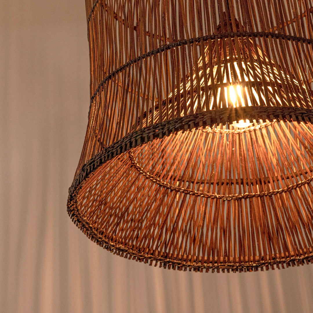 RATTAN WOVEN PENDANT LAMP