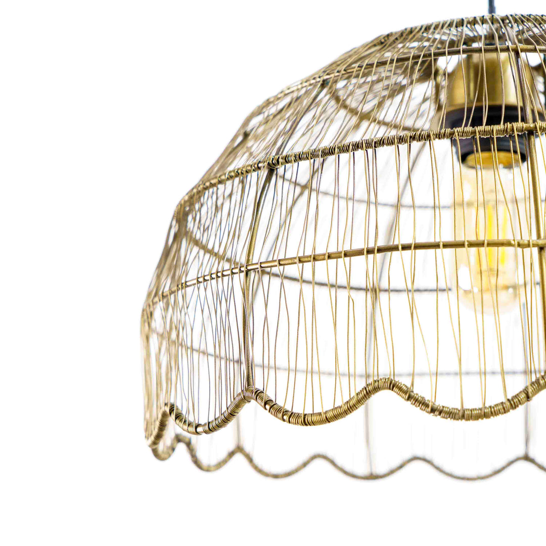 Mesh Bell Hanging light