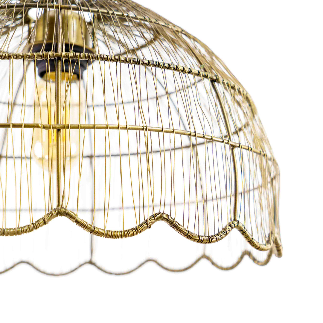 Mesh Bell Hanging light