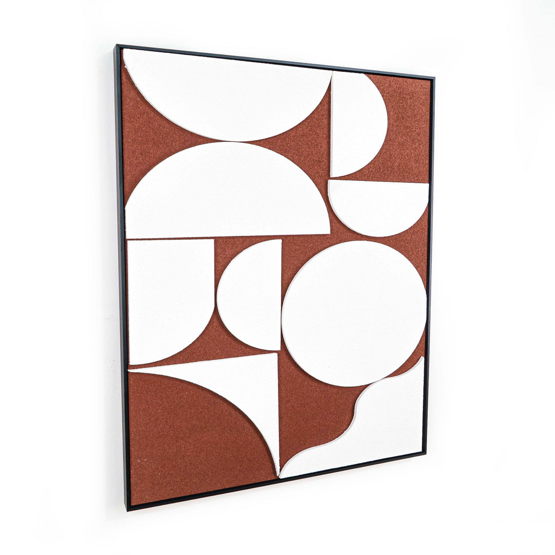 Wren Wood Wall Art Brown