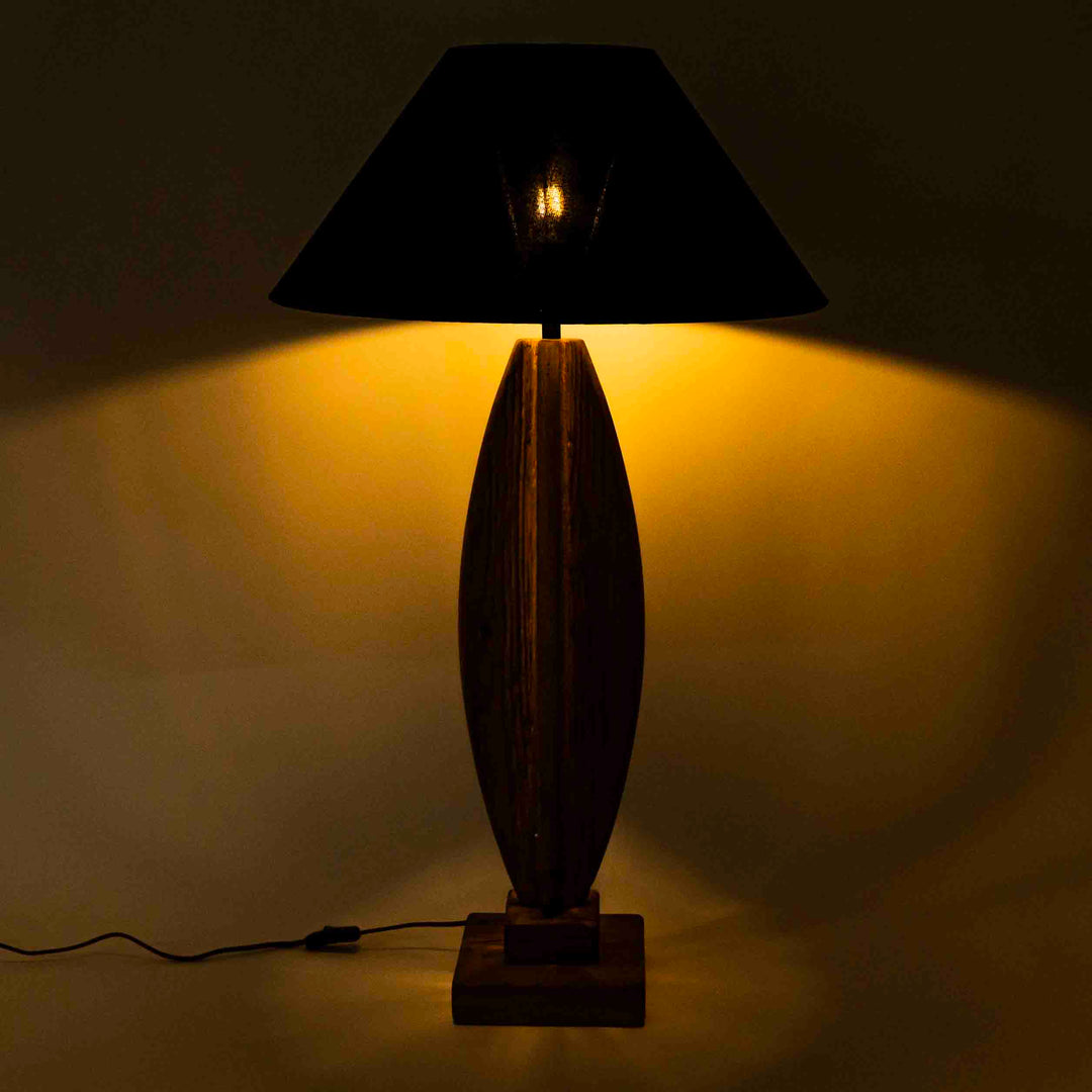 Recycled Oak Table Lamp