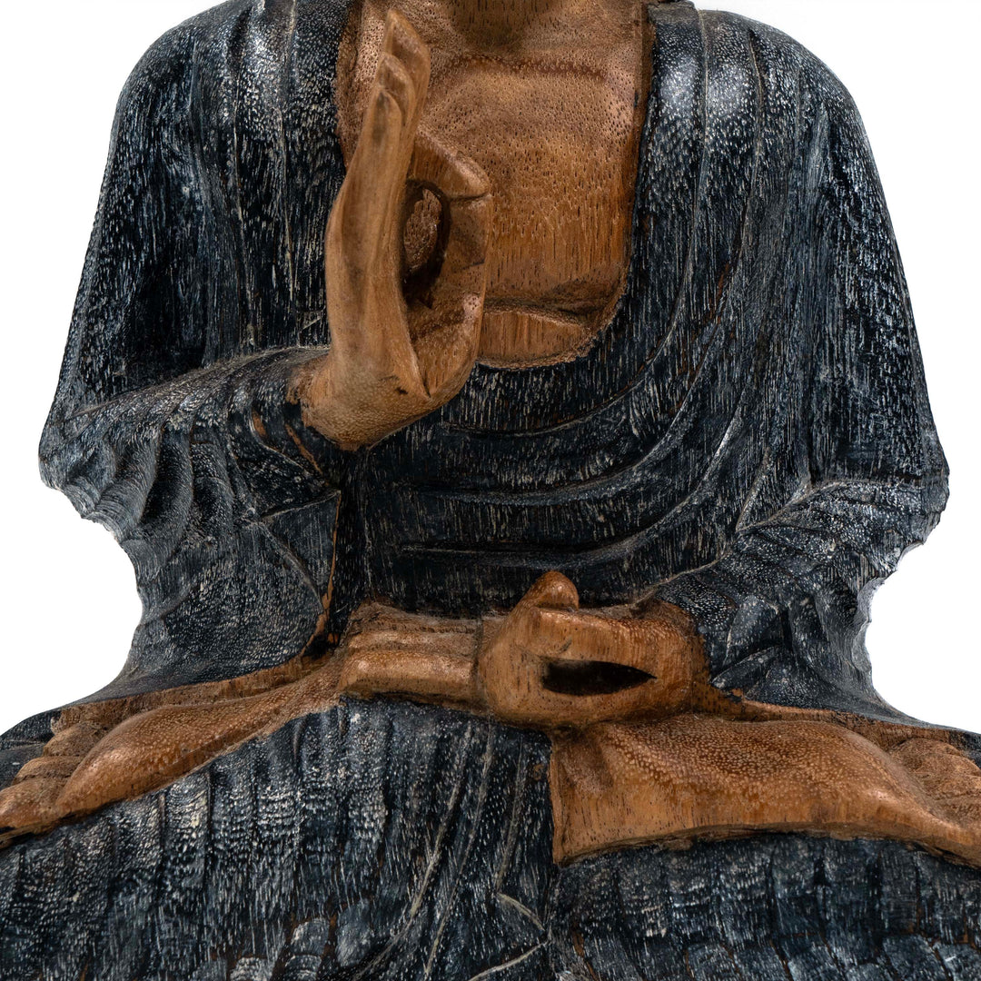 Suar Wooden Buddha Vitarka Mudra