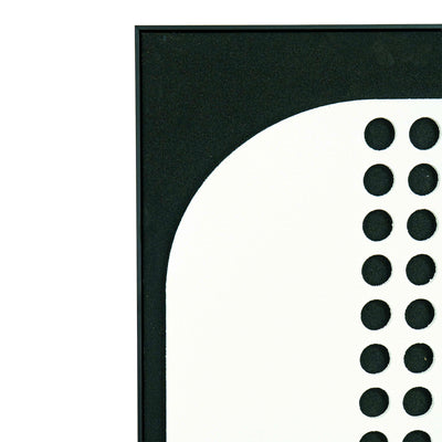 Aze Textured Wood Grid Wall Art