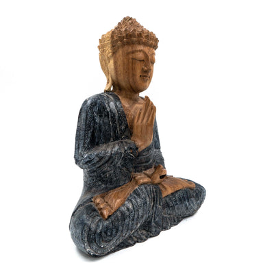 Suar Wooden Buddha Vitarka Mudra