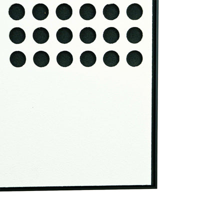 Aze Textured Wood Grid Wall Art