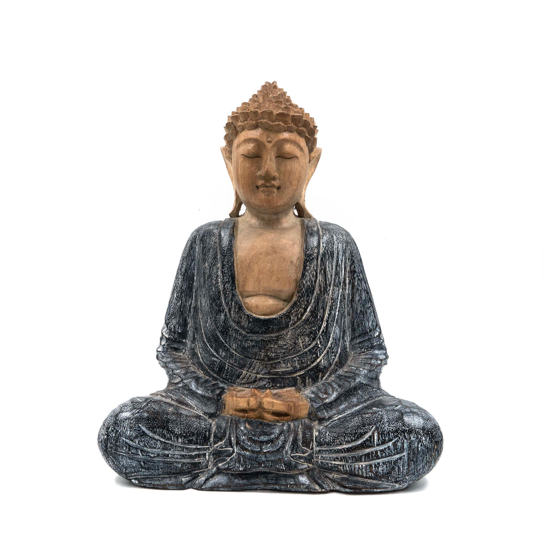 Suar Wooden Buddha Dhyana Mudra