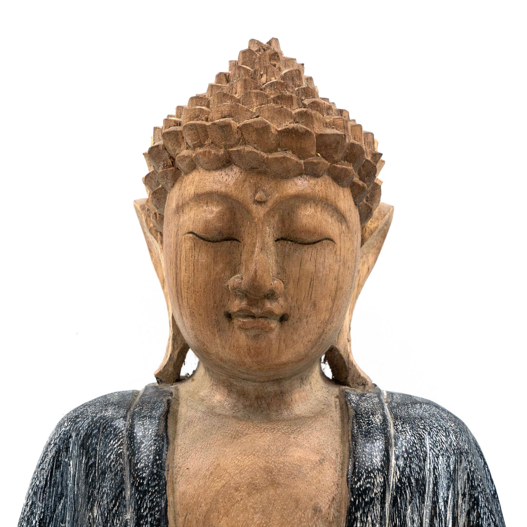 Suar Wooden Buddha Dhyana Mudra