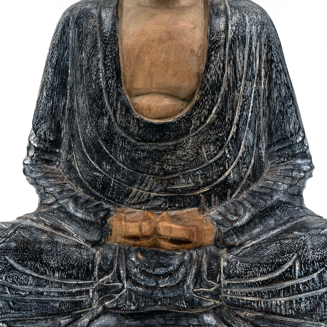 Suar Wooden Buddha Dhyana Mudra