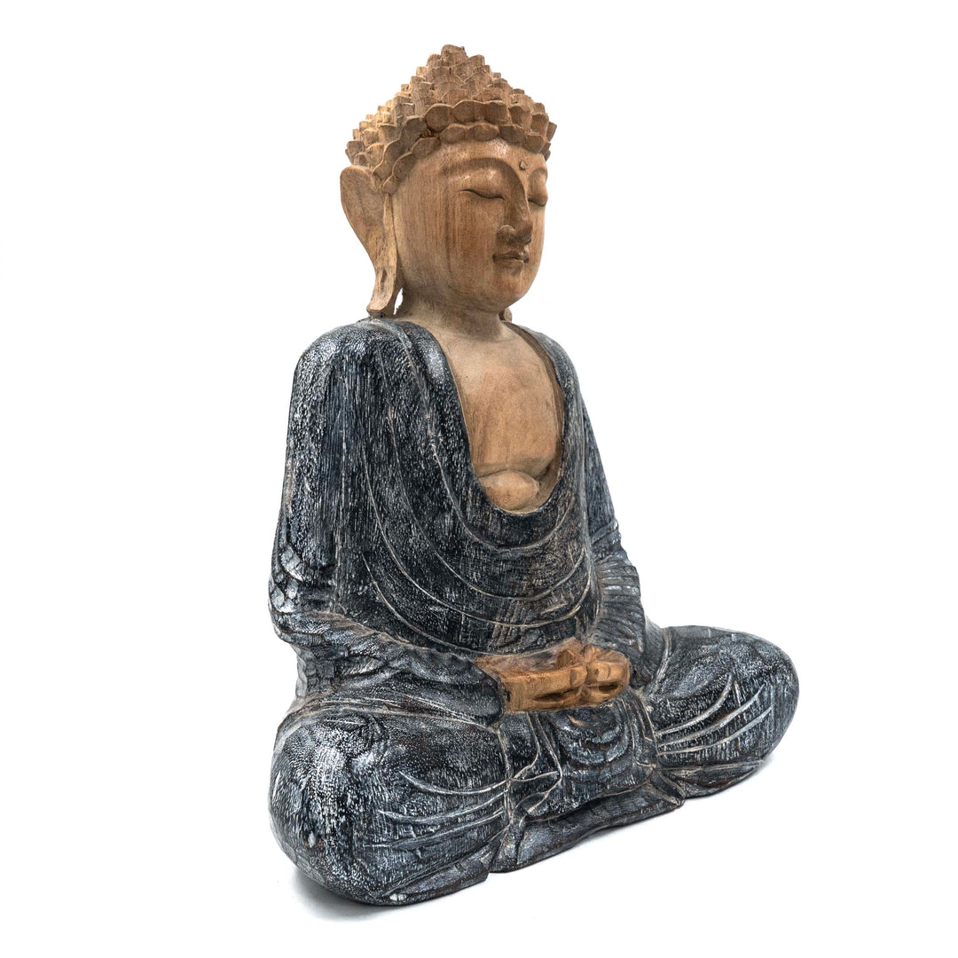 Suar Wooden Buddha Dhyana Mudra