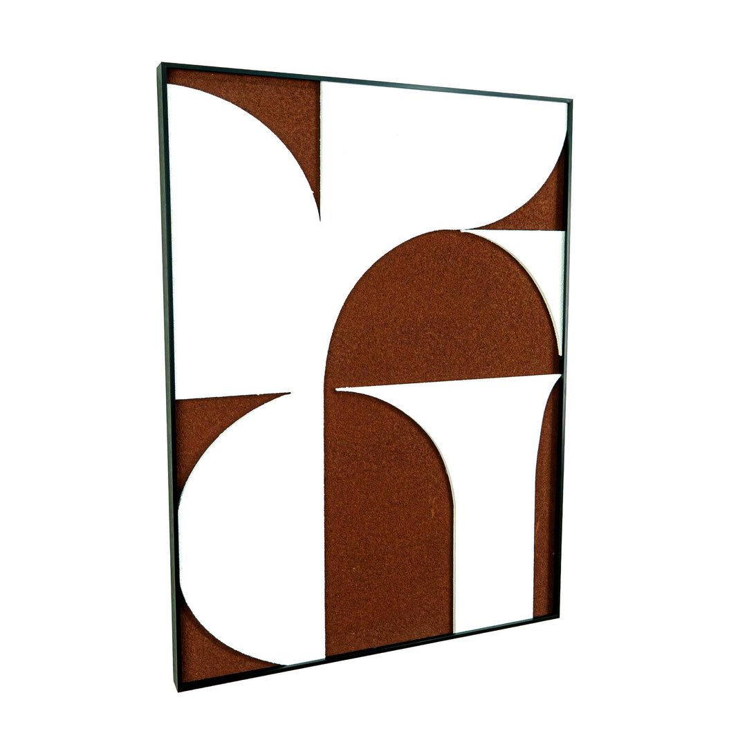 Wren Wood Wall Art White