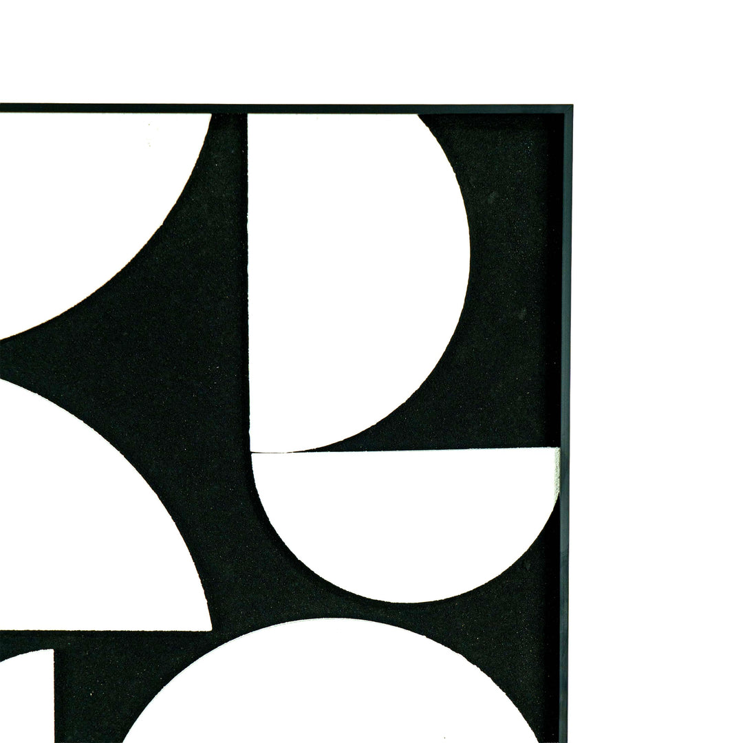 Wren Wood Wall Art Black
