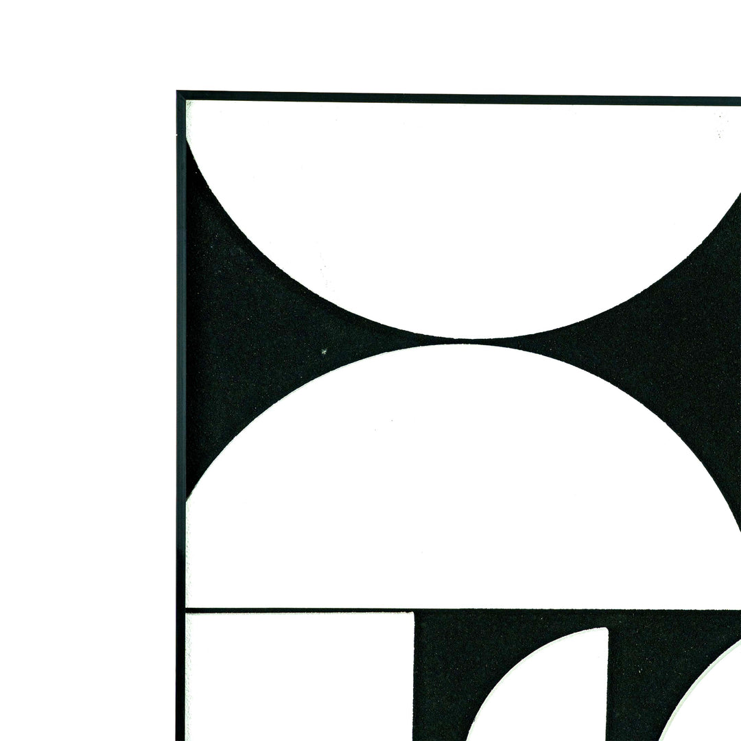 Wren Wood Wall Art Black
