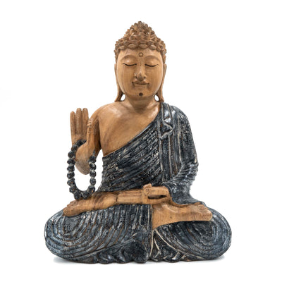 Suar Wooden Buddha Abhaya Mudra