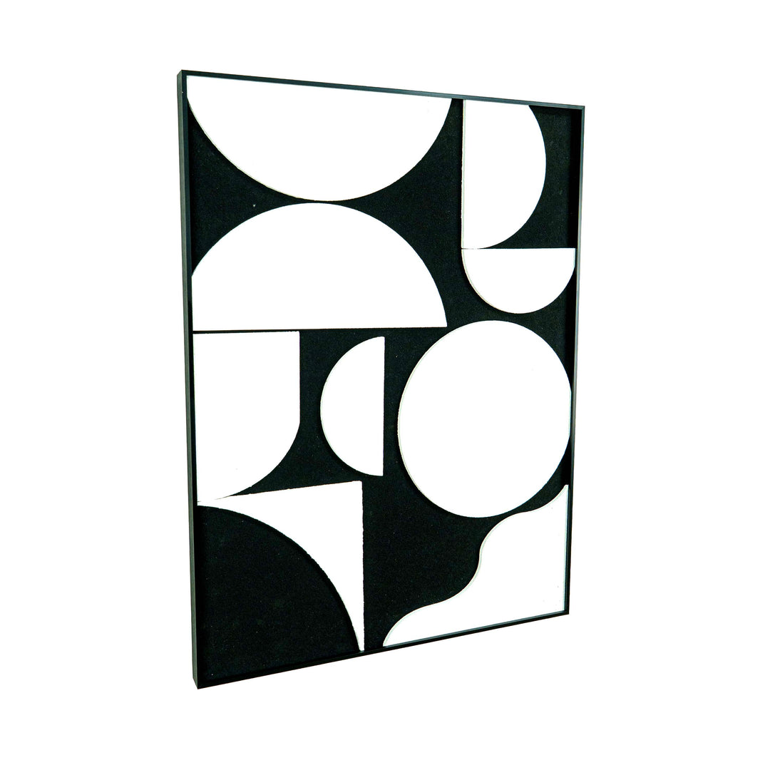 Wren Wood Wall Art Black