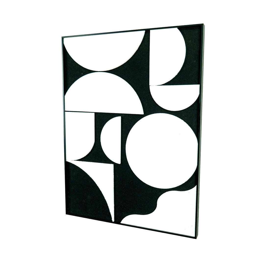 Wren Wood Wall Art Black