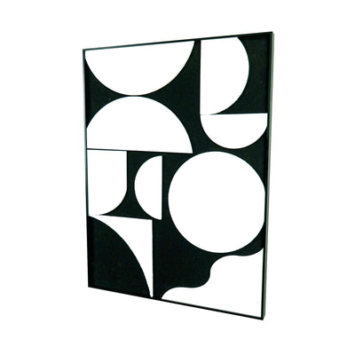 Wren Wood Wall Art Black