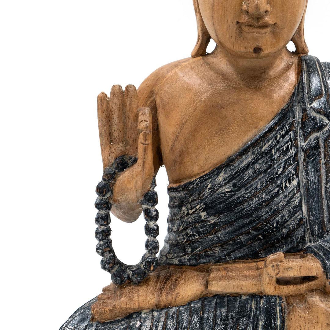 Suar Wooden Buddha Abhaya Mudra