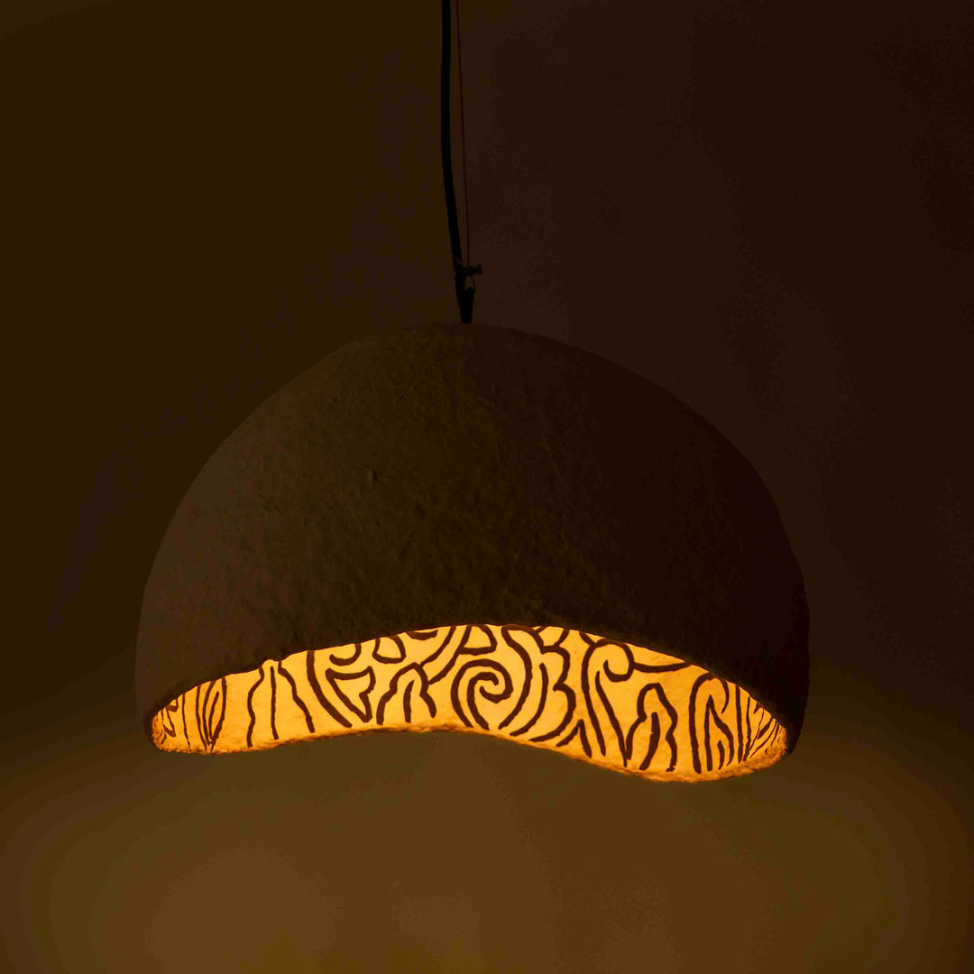 Luna Dome Hanging Lamp